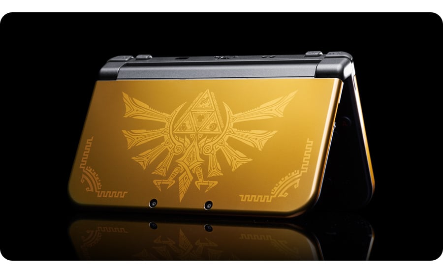 Nintendo New Nintendo 3DS XL Hyrule Gold Edition - Konsole